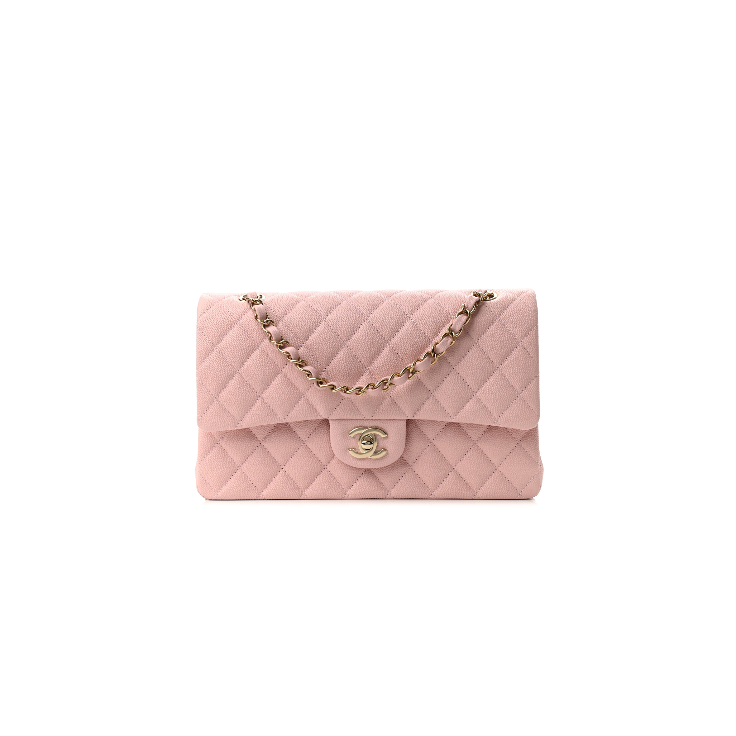 CHANEL CAVIAR QUILTED MEDIUM DOUBLE FLAP 1169700 (25*15*6cm)